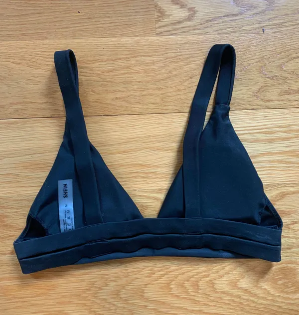 SheIn Black Bikini Top - Image 2