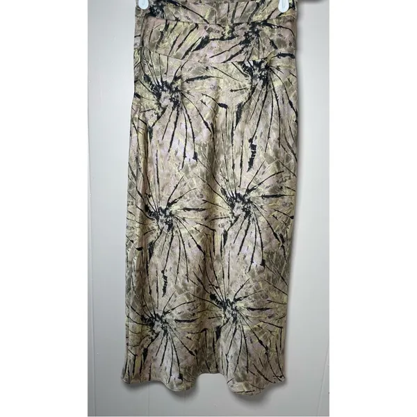 Free People Normani Bias Skirt in Magic Smoke Combo Size 2 Tie Dye Boho Festival - Image 7