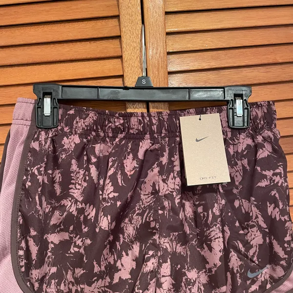 Dri-Fit Women’s Lined Tempo Brown Athletic Running Shorts Sz M NWT - Image 3