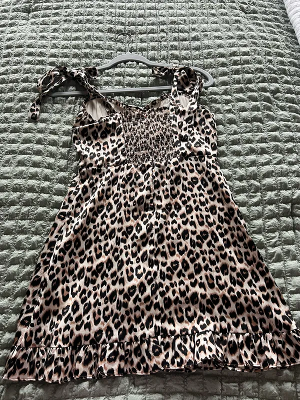 Audrey 3+1 leopard print mini dress in size S #animalprint #mini - Image 2