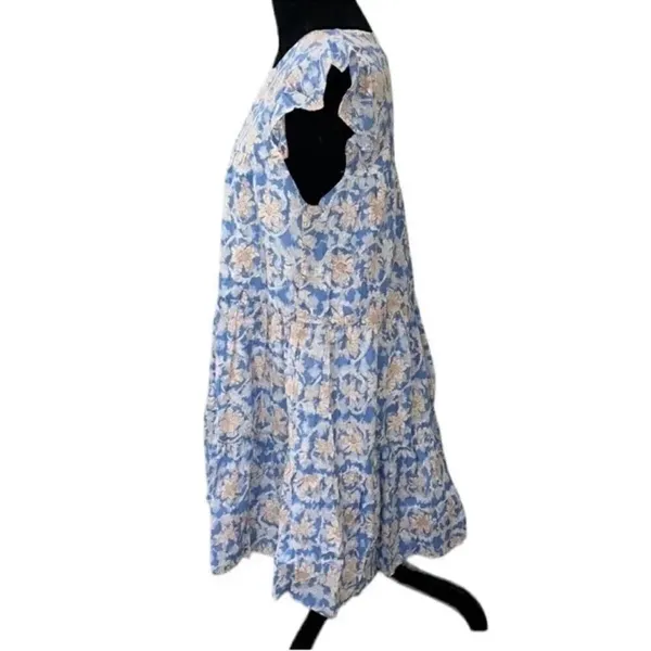 Love Colette Floral Print Cotton Mini Dress(Size Small) - Image 4
