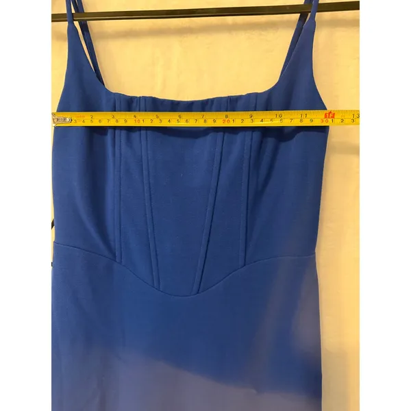 Lulus Infinite Glory Royal Blue Mermaid Maxi Dress Corset Gown Small NEW - Image 8