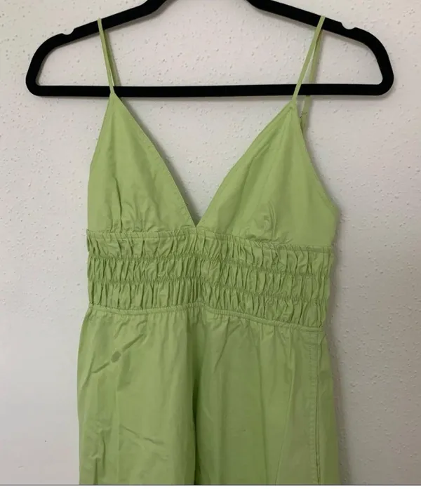 ZARA Midi Poplin Dress - Image 3