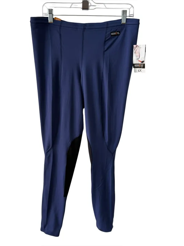 Kerrits Performance Knee Patch Pocket Riding Tights Equestrian 1X New - Image 2