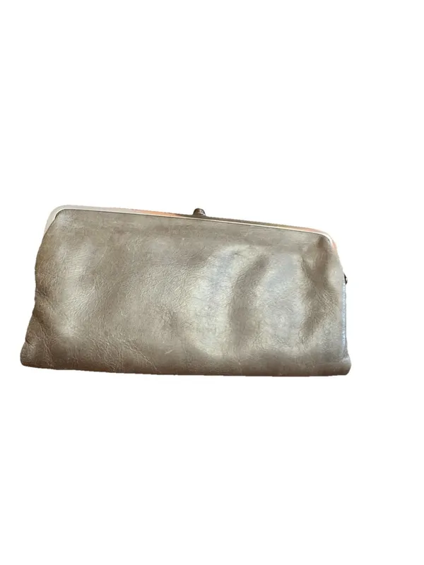 Stunning Hobo International Lauren Clutch Walle GRAY - Image 3