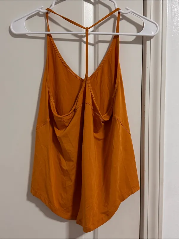 lululemon athletica Orange T-Back Camisole Tank - Image 2