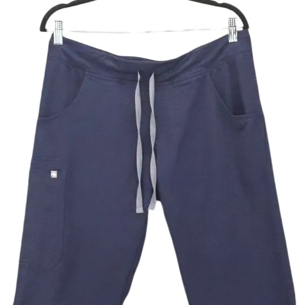 FIGS Womens Scrub Pants M T Technical Collection Livingston Straight Leg Tall - Image 3