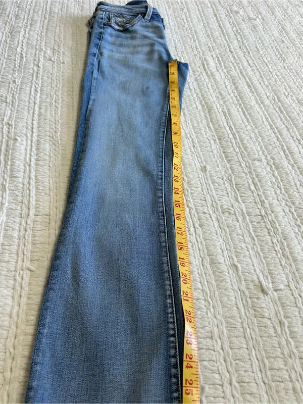 Buckle Light Blue Boot Cut Jeans Size 23 - Image 9