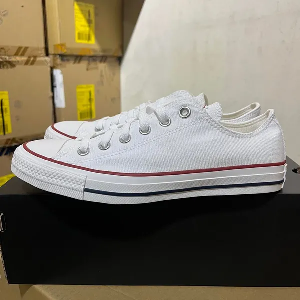 Converse Women's White Trainers - Image 3