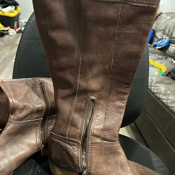 Nine West Brown Heeled Boots - Image 6