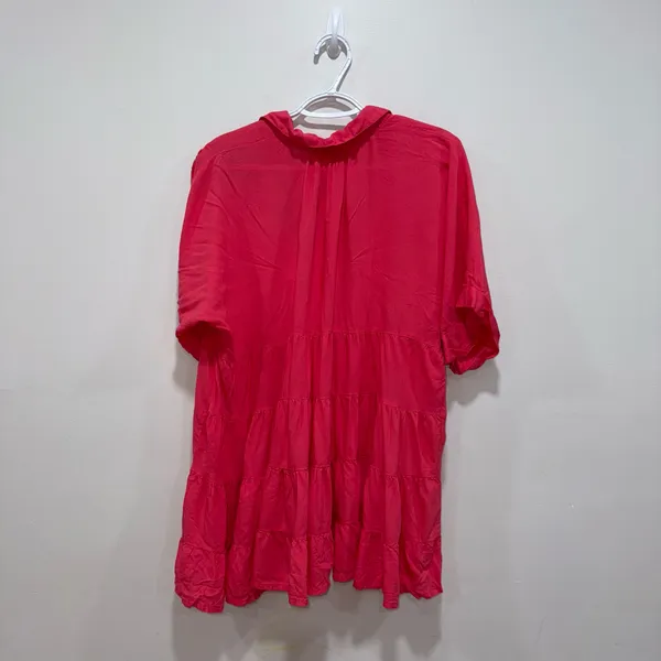 Solitaire boho oversized embroidered blouse  - Image 2