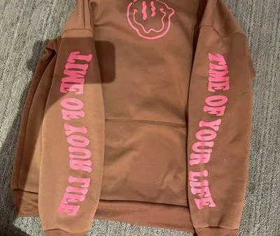 oversized hoodie Pink Size L - Image 2