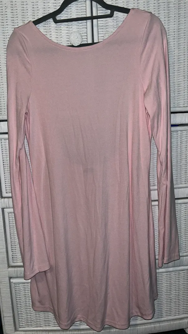 Free People Rosalia Long-sleeve Low- Back Mini Dress - Image 4