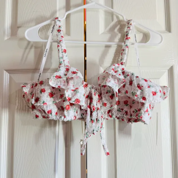 FOR LOVE & LEMONS Gidget Top in Red - XS - NWT - Image 2