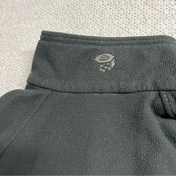 ⭐️Mountain Hardwear Black 1/4 Zip Fleece Pullover Sweatshirt Size Medium EUC - Image 5