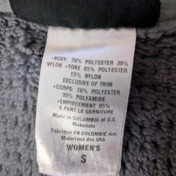 Patagonia Mixed Media Fleece Jacket, Size Small - Image 4