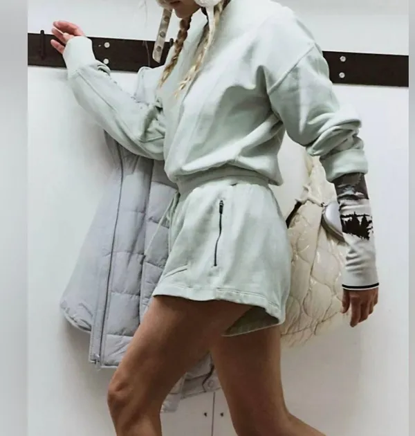 NWT Free People Intercept Romper In Pistachio Sold Out Color - Image 2