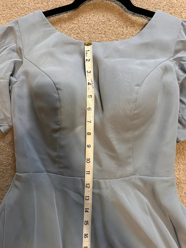Dusty Blue Formal Dress Size XS - Image 11