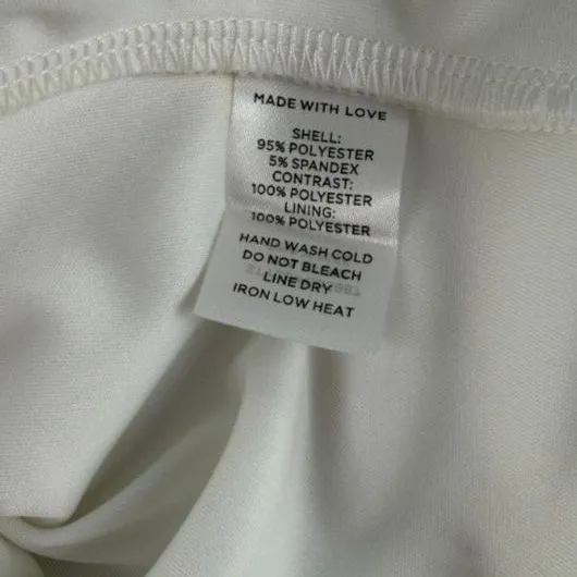 Lulus White Plunging V-Neck Halter Mini Dress Size S - Image 6