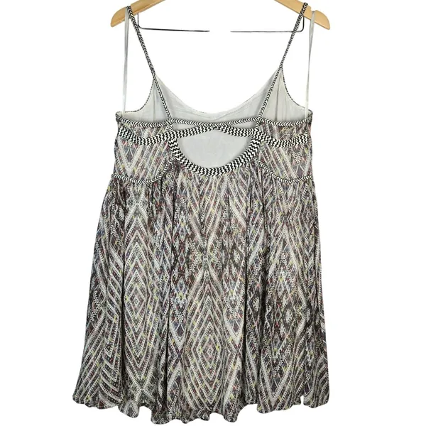 Free People Periscopes In The Sky Strappy Open Back Mini Dress OB407099 Med - Image 4
