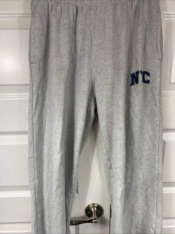 Hollister Ultra High-Rise Wide Leg Fleece Sweatpants Fleece Gray NYC Pockets SM - Image 6