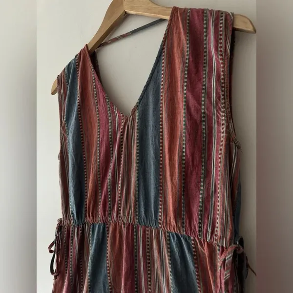 Universal Threads Striped V Neck‎ Dress - Image 2