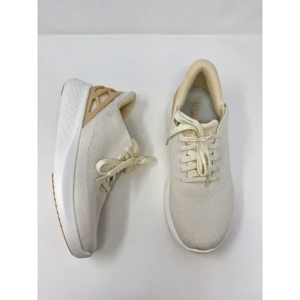 Kizik Athens Adult Shoes Beige Mesh Low Top Athletic Sneakers Men 7.5 Women 9 - Image 3