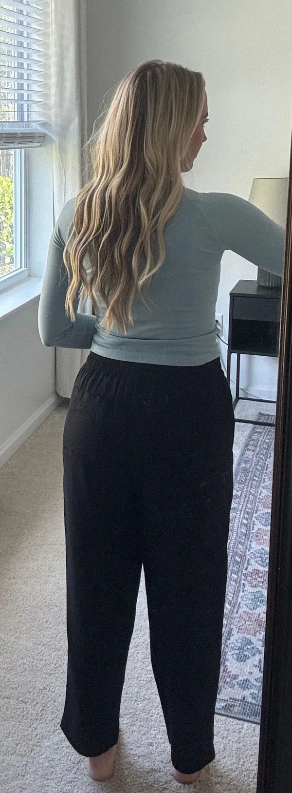 Old Navy Black Linen Pants - Image 2