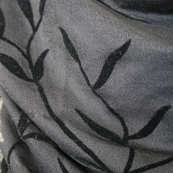 Vintage 90s Luly K Black Floral Midi Dress - Image 10