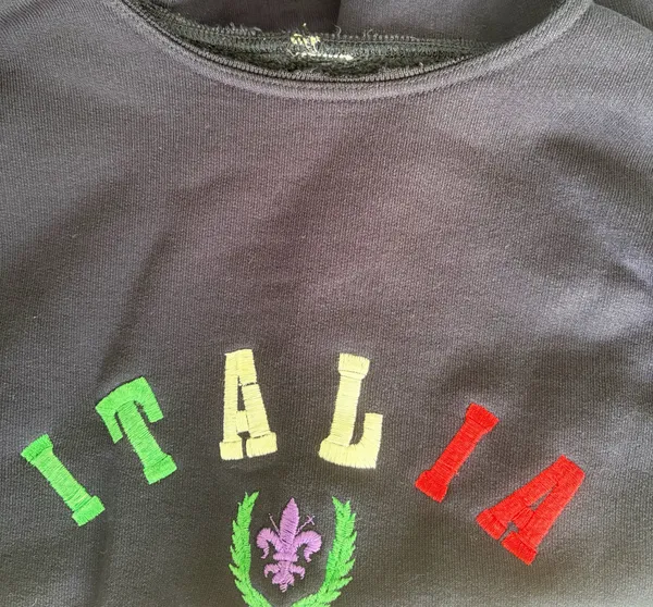 Vintage Italia Navy Crewneck - Image 3