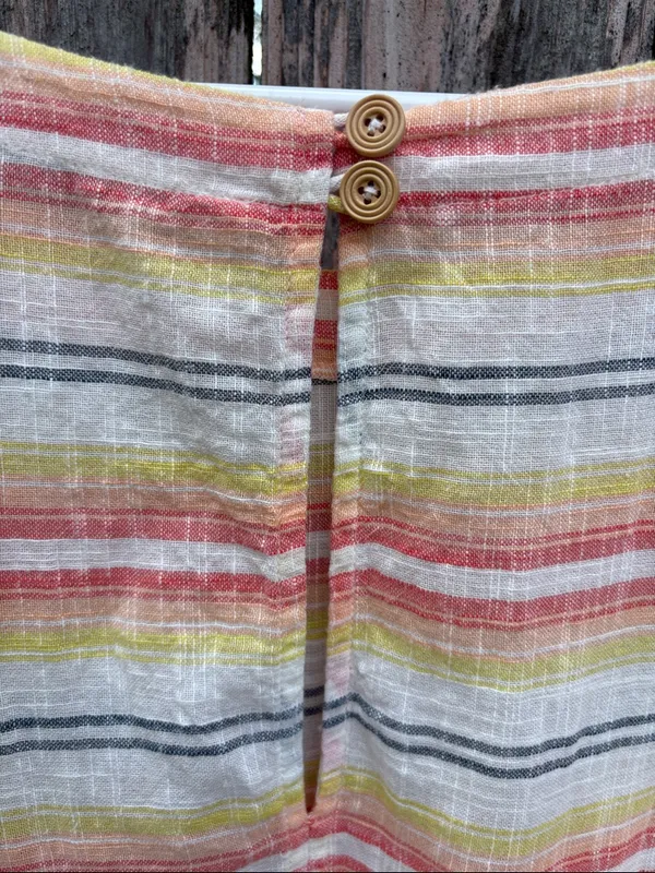 Like New Free People Summer Nights Dress / Top Multi Stripe Oversized Medium - Image 12