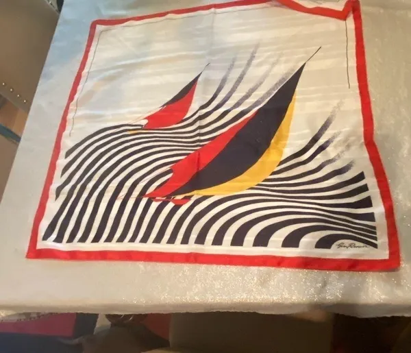 Vintage Jim Renoir Scarf - Image 5