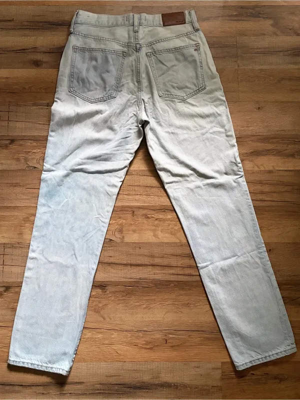 Madewell The perfect vintage Jean Sz 26 high rise light wash Straight-Leg Jeans - Image 3