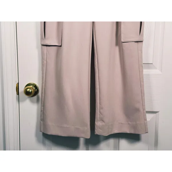 Abercrombie & Fitch Sloane Tailored Cargo Pants Size 26 (2) Beige Utility Scandi - Image 7