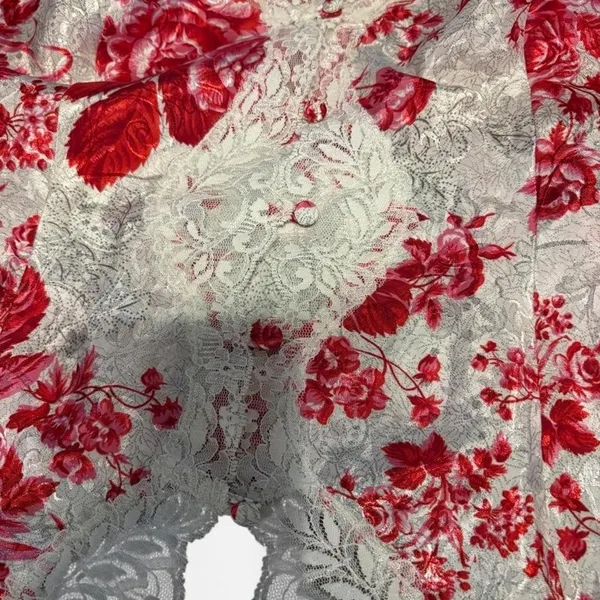 Vintage *RARE* 90s Victoria's Secret Gold Label Floral Set - Image 6
