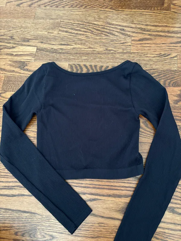 Garage Ribbed Long Sleeve Top - Image 2