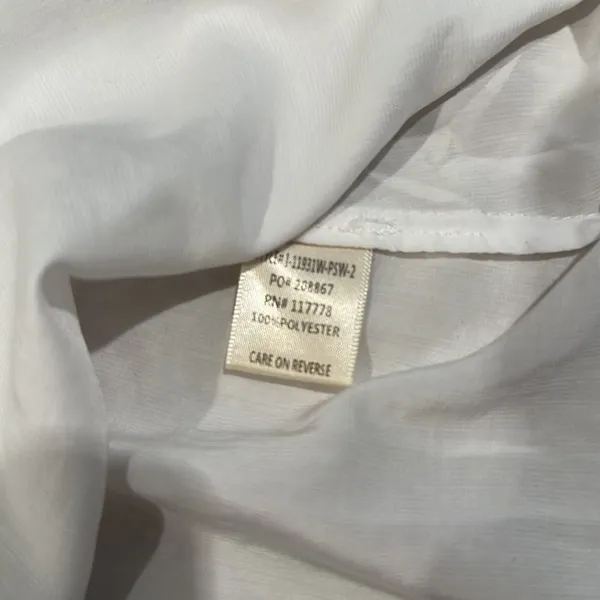 Lovestitch White tank top- NEW - Image 5