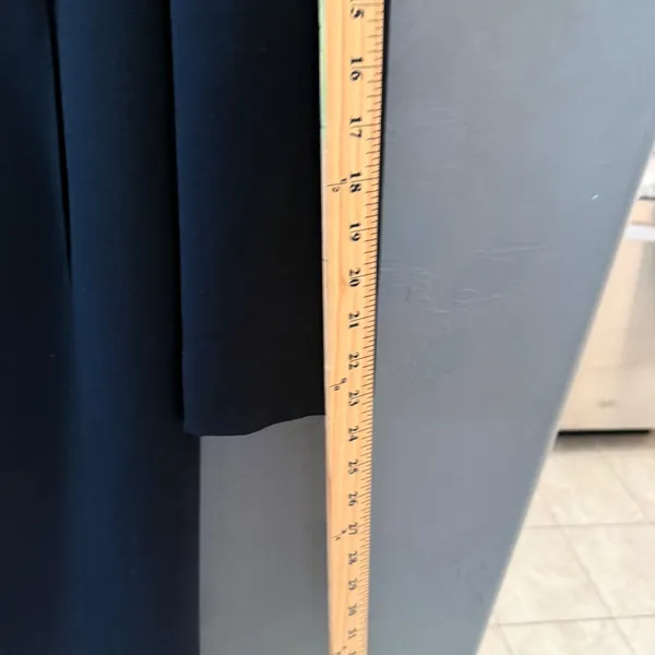 Lauren Ralph Lauren‎ Black Wool Blend 3-Button Longline Blazer Coat 4 Old Money - Image 10