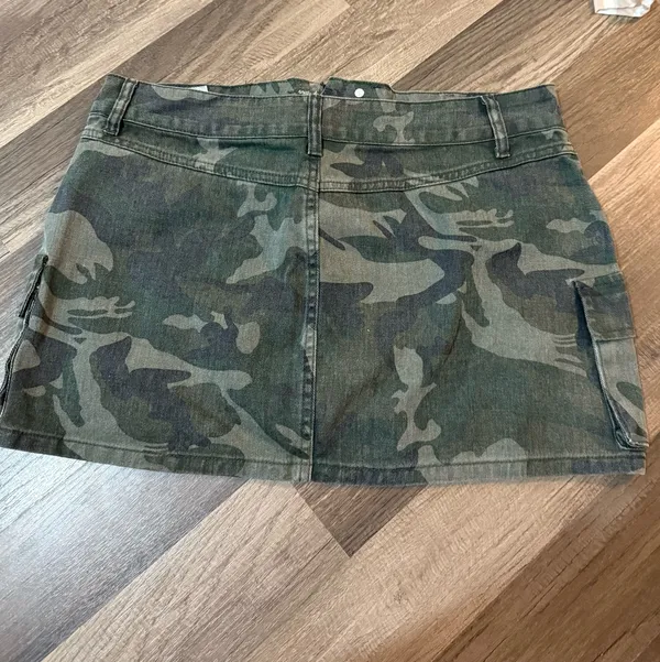 Camo Cargo Skirt Shein Mini - Image 2