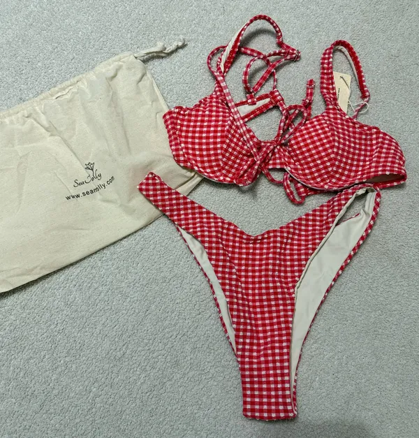 Seamolly bikini Red - Image 2