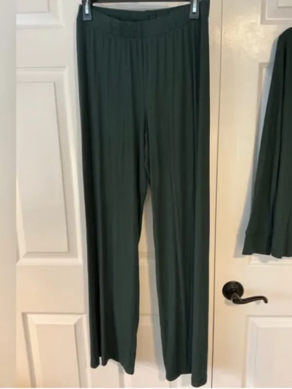SKIMS Cypress Soft Lounge Pajama Set M - Image 4