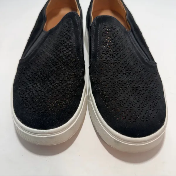Vionic Kimmie Perf Black Slip On Sneakers Women’s 9 Orthopedic Comfort - Image 7