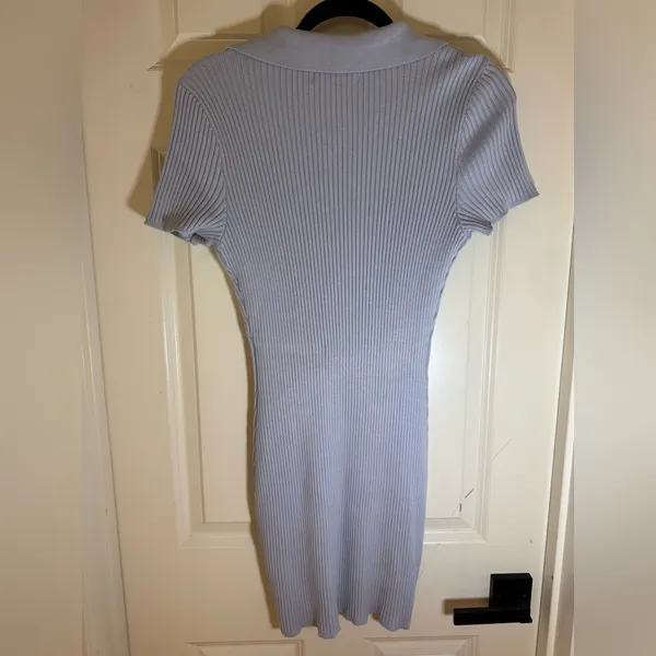 NWT Abercrombie Polo Elevated Knit Mini Dress, Small‎ - Image 7