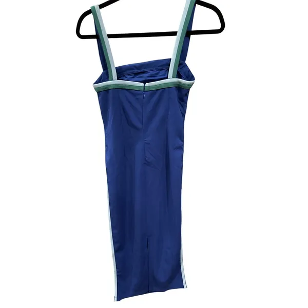 Hello Molly Summertime Groovin Blue Cutout Bodycon Midi Dress S /4 BandageDress‎ - Image 5