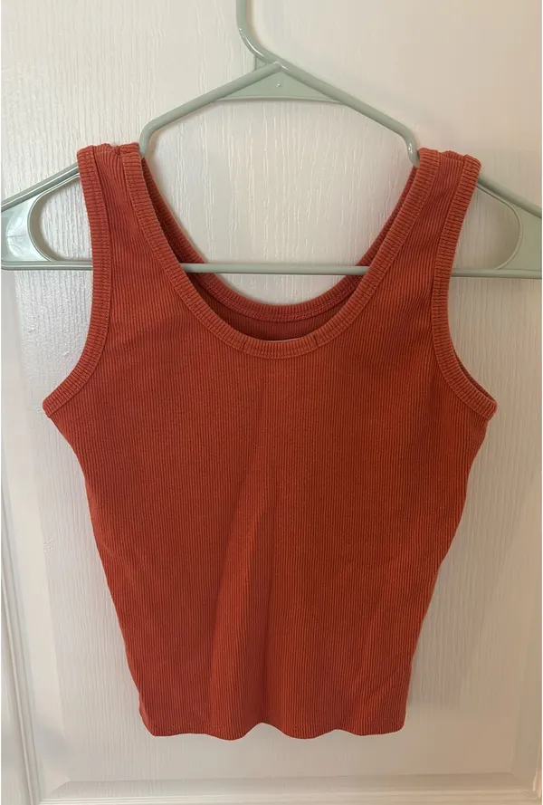Orange tank Size M - Image 2