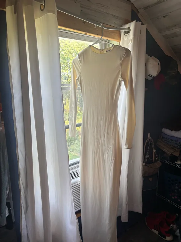 Mars The Label Dress White Size XS - Image 4