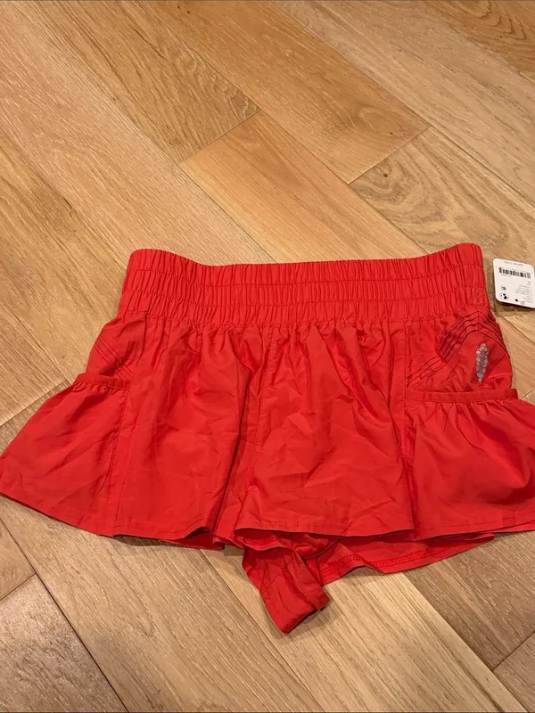 FP Movement by Free People get your flirt on athletic shorts small NWT - Image 3