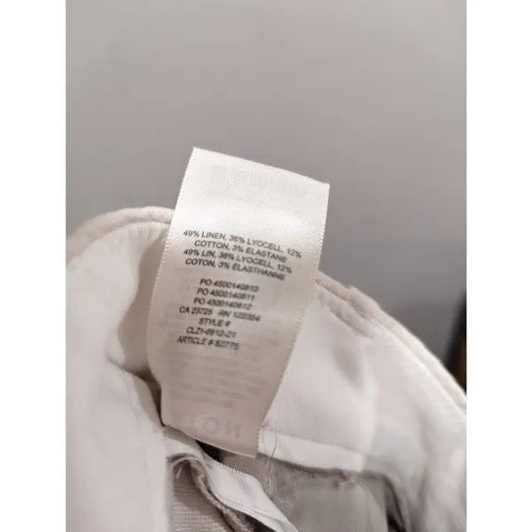Aritzia babaton sadiki linen blend pants size 12 - Image 6