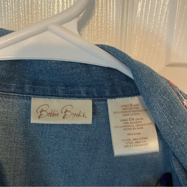 Bobbie Brooks Blue Denim Jacket - Image 3