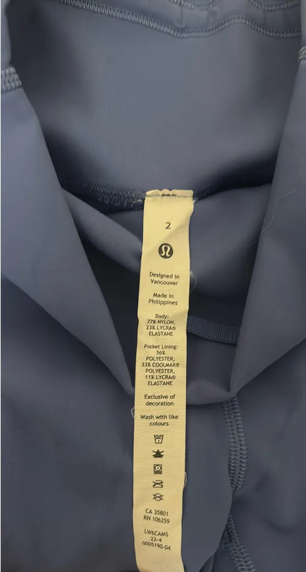 Lululemon Leggings Wunder Train High-Rise Crop 23" 2 - Image 3